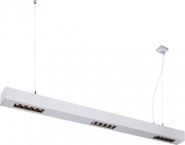 SLV Q-LINE PD, LED Indoor Pendelleuchte, 1m, BAP, silber, 3000K