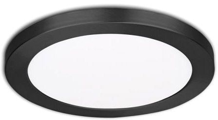 ISOLED LED Aufbau/Einbauleuchte Slim Flex, 6W, schwarz, ColorSwitch 3000K|3500K|4000K