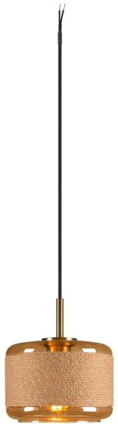 SLV PANTILO ROPE 19, Pendelleuchte, 250cm, E27, 15W, gold