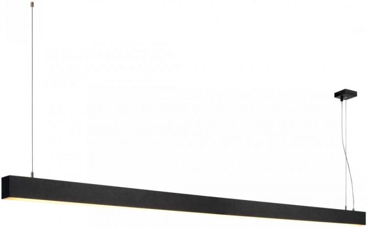 SLV GLENOS Profilpendelleuchte, LED, 3000K, schwarz, 2 m, 103W