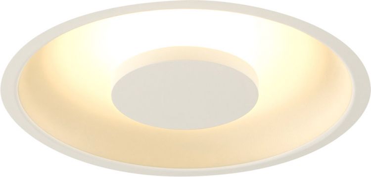 SLV OCCULDAS, Deckeneinbauleuchte, rund, weiss, 30 SMD LED, 22W, 3000K