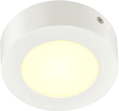 SLV SENSER 12, Indoor LED Deckenaufbauleuchte rund weiß 3000K