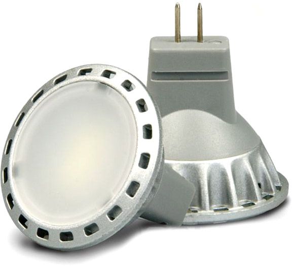 ISOLED MR11 LED 2W diffus, 120°, warmweiß