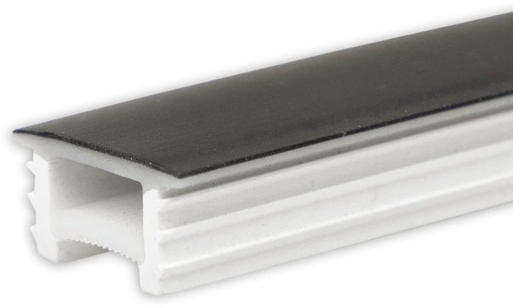 ISOLED FLEX-COVER16 Twist+Bend, Silikon, schwarz, 5% Transm., 20m Rolle