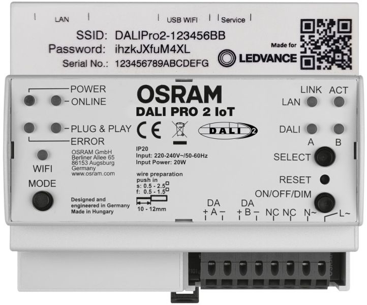 OSRAM DALI PRO 2 IOT LDVV 2 IOT