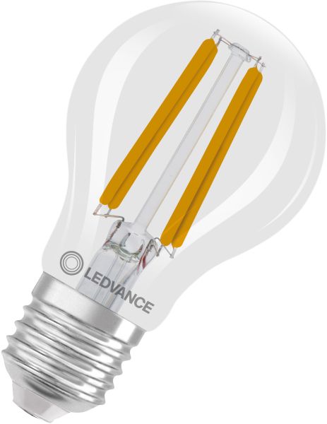 LEDVANCE LED Classic A 60 Glühfaden Energieeffizienzklasse A S 3,8 W 840 Klar E27