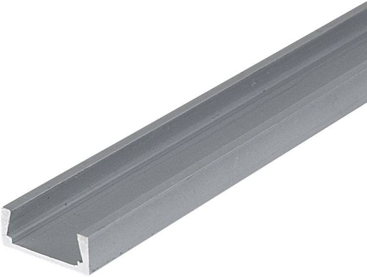 Alu U profile 15  2m length