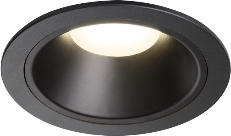 SLV NUMINOS, encastré de plafond intérieur, 20°, noir, LED, 4000K