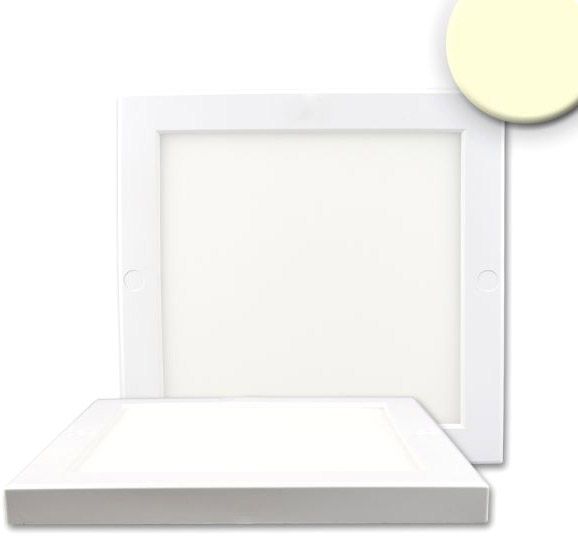ISOLED Deckenlampe Slim 18mm, weiß, 18W, Trafo integriert, warmweiß