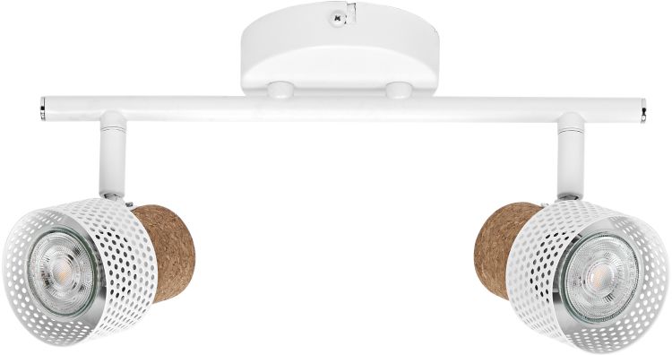 LEDVANCE Decor Spot Cork GU10 Weiß 2x3,4W 927 DIM