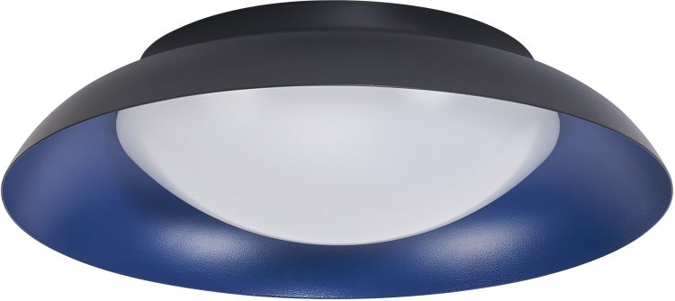 LEDVANCE Orbis Platte 310 mm 19 W 830 Click DIM Schwarz und Blau