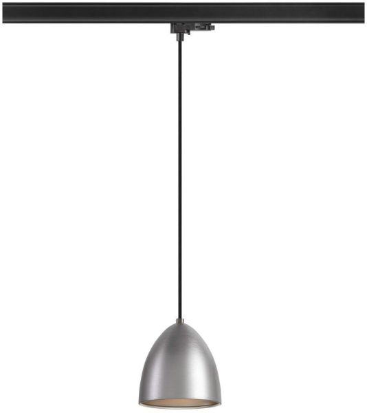 SLV PARA CONE 14, Pendelleuchte für 3 Phasen System, GU10, aluminium