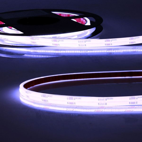 ISOLED LED HT RGB COB Flexband für bis zu 100°C Umgebungstemp., 24V DC, 14,4 W, IP68, 5m Rll