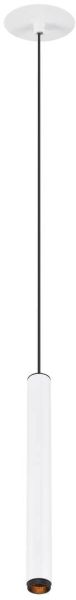 SLV GRIP! S, Pendelleuchte, PHASE, Pendellänge 200 cm, 2700 K, 29°, weiß / schwarz