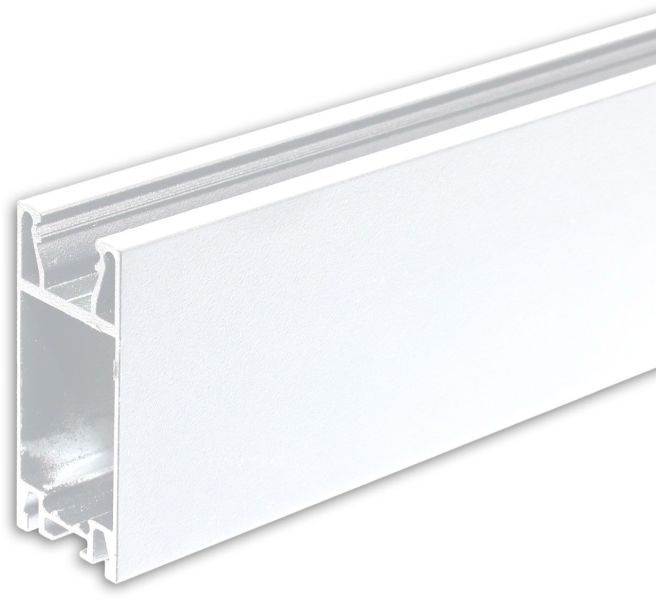 ISOLED Gardinenprofil Curtain10 ONE HIGH, weiß RAL 9010, 200cm