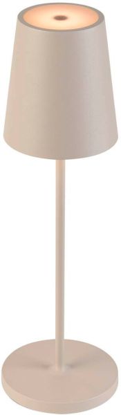 SLV VINOLINA TWO, Tischleuchte, Akku, IP65, 2200/2700/3000K, TOUCH, beige
