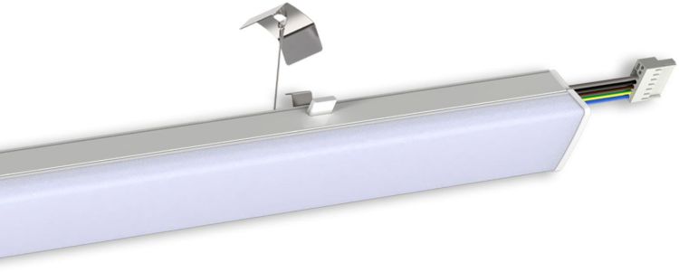 ISOLED FastFix LED Linearsystem R XL Modul 1528mm 25-75W, 5000K, 120°, 160lm/W
