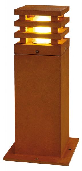 SLV RUSTY 40 SQUARE Außenleuchte aus Eisen