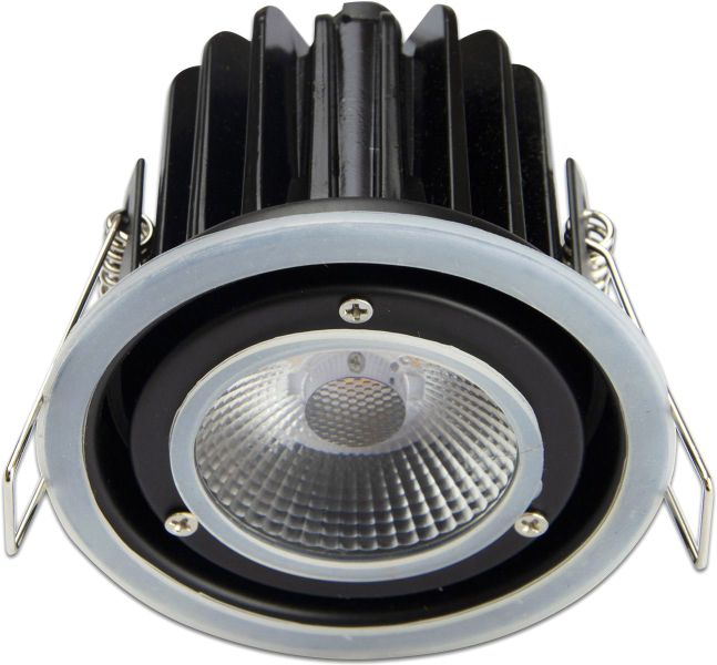ISOLED LED Einbaustrahler Sys-68 MiniAMP, 8W, 24V DC, 3000K, dimmbar (exkl. Cover)
