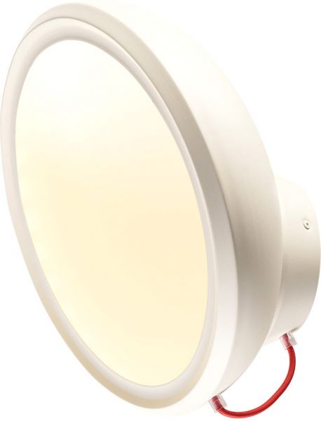 SLV I-RING WALL, rund, matt weiss, 72SMD LED, 14W, 3000K