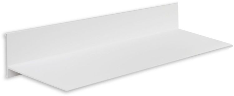 ISOLED Regalausleger 170 für Versa Wandprofile, Traglast 35kg, Aluminium, weiß, 92cm