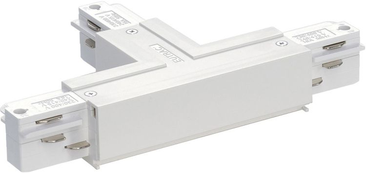 Eutrac 3 Phasen T-Verbinder, innen rechts, weiß