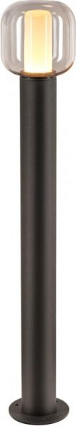 SLV OVALISK 100 FL, Outdoor, luminaria de pie led antracita CCT switch 3000/4000 K