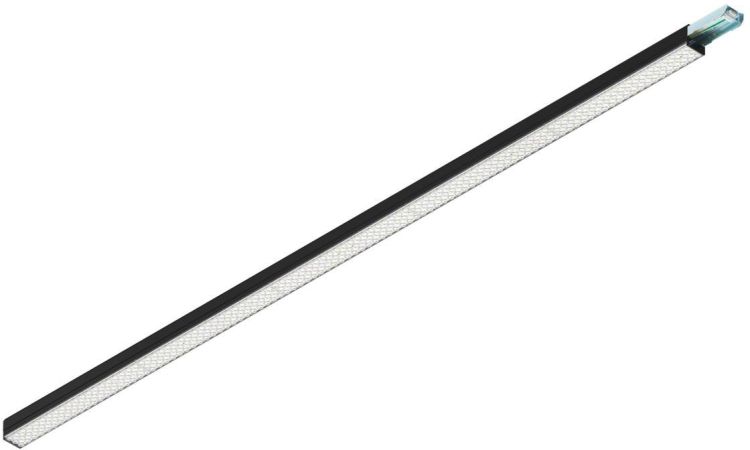 SLV EASYLIGHT 2500 140 835/840/850 OVAL BK ML, Trunking System 2500mm