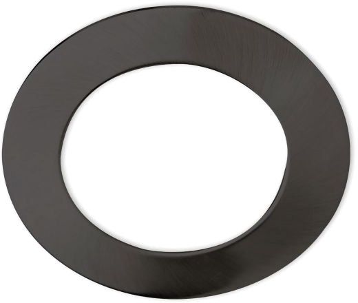 ISOLED Cover Aluminium rund schwarz für Einbaustrahler Sys-90