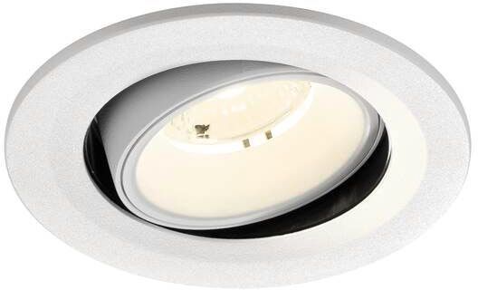 SLV NUMINOS® MOVE S, Deckeneinbauleuchte, 4000 K, 40°, IP20, rund, weiß