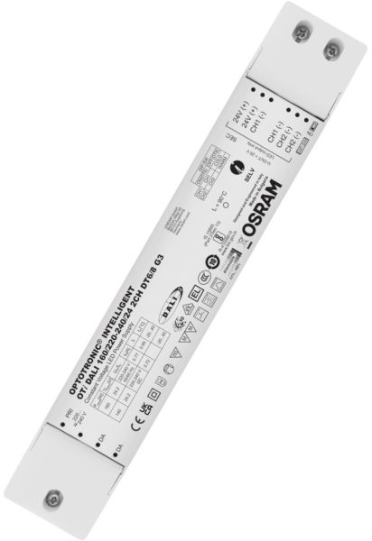 OSRAM CV Stromversorgungen mit DALI 160/220-240/ 24 2CH DT6/8 G3