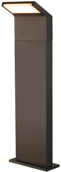 SLV ORDI II, POLE 70, Outdoor Stehleuchte, eckig, 2200/3000 K, IP65, schwarz