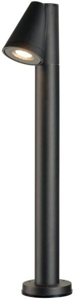 SLV T-TUBE 70 POLE, Outdoor Stehleuchte, GU10, single, IP65, max. 10 W, schwarz