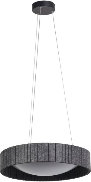 LEDVANCE Decor Filzzylinder Pendelleuchte 28W 830 Dunkelgrau