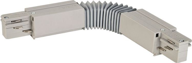 Eutrac 3 Phasen Flex-Verbinder, mit Einspeisemöglichkeit, grau