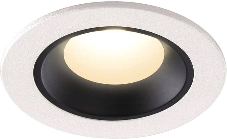 SLV NUMINOS® XS, Deckeneinbauleuchte weiß / schwarz 4000K 20°