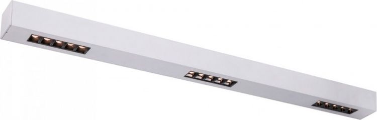 SLV Q-LINE CL, LED Indoor Deckenaufbauleuchte, 1m, BAP, silber, 3000K