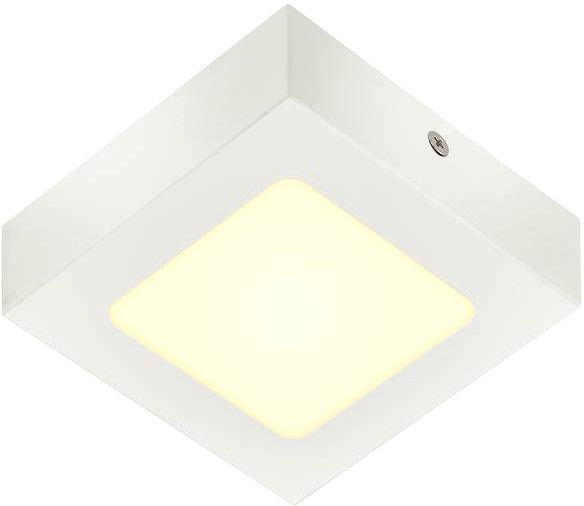 SLV SENSER 12, Indoor LED Deckenaufbauleuchte eckig weiß 3000K