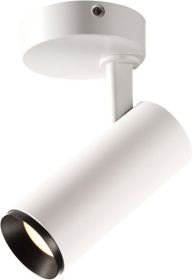 SLV NUMINOS® SPOT DALI S, Indoor LED Deckenaufbauleuchte weiß/schwarz 4000K 24°