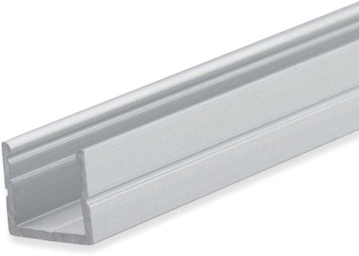 ISOLED LED Aufbauprofil SURF8 Aluminium eloxiert, 200cm