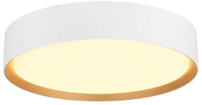 SLV DECONA 30 CL, PHASE, Deckenaufbauleuchte, rund, 3000/4000K, 17 W, weiß / gold