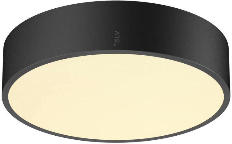 SLV MEDO® PRO 30, Wand- und Deckenaufbauleuchte, rund, 3000/4000K, 10W, Phasenabschnitt, 70°, UGR