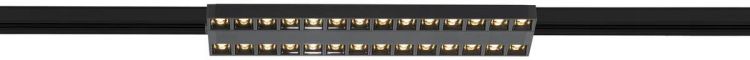SLV SIGHT EVO, 3~ Spot, double, rechteckig, 3000 K, 25 W, 60°, schwarz