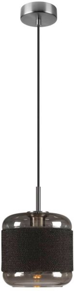 SLV PANTILO ROPE 20, Pendelleuchte, 250cm, E27, 15W, silber