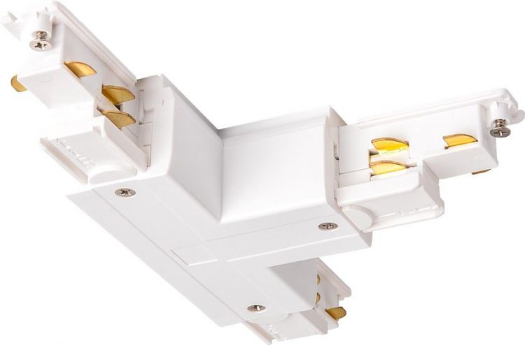 SLV S-TRACK DALI, T-connector, with feed-in capability, right, white