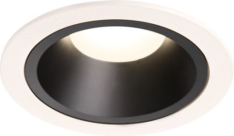SLV NUMINOS® DL L, Indoor LED Deckeneinbauleuchte weiß/schwarz 4000K 20°