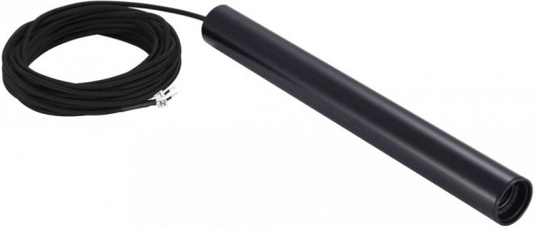 SLV FITU PD, E27 Indoor Pendelleuchte schwarz 5m Kabel mit offenem Kabelen