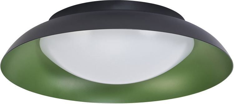 LEDVANCE Orbis Platte 310 mm 19 W 830 Click DIM Schwarz und Grün