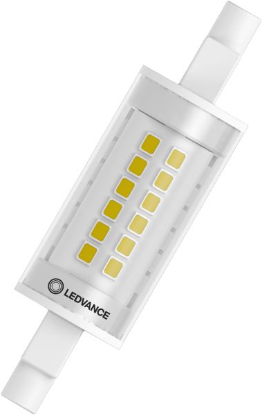 LEDVANCE LED Slim Line 78 60 300° P 7W 827 Klar R7s