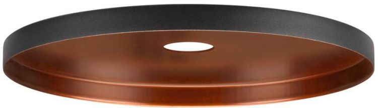 SLV LALU® PLATE 22, Leuchtenschirm, Mix&Match, H:1.5 cm, schwarz